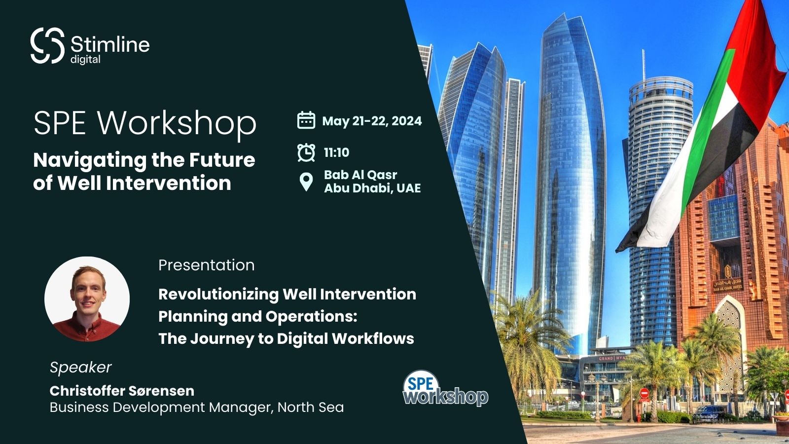 The Journey to Digital Workflows – Stimline Digital at Navigating the Future of Well Intervention Workshop